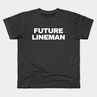 Future Lineman Kids T-Shirt